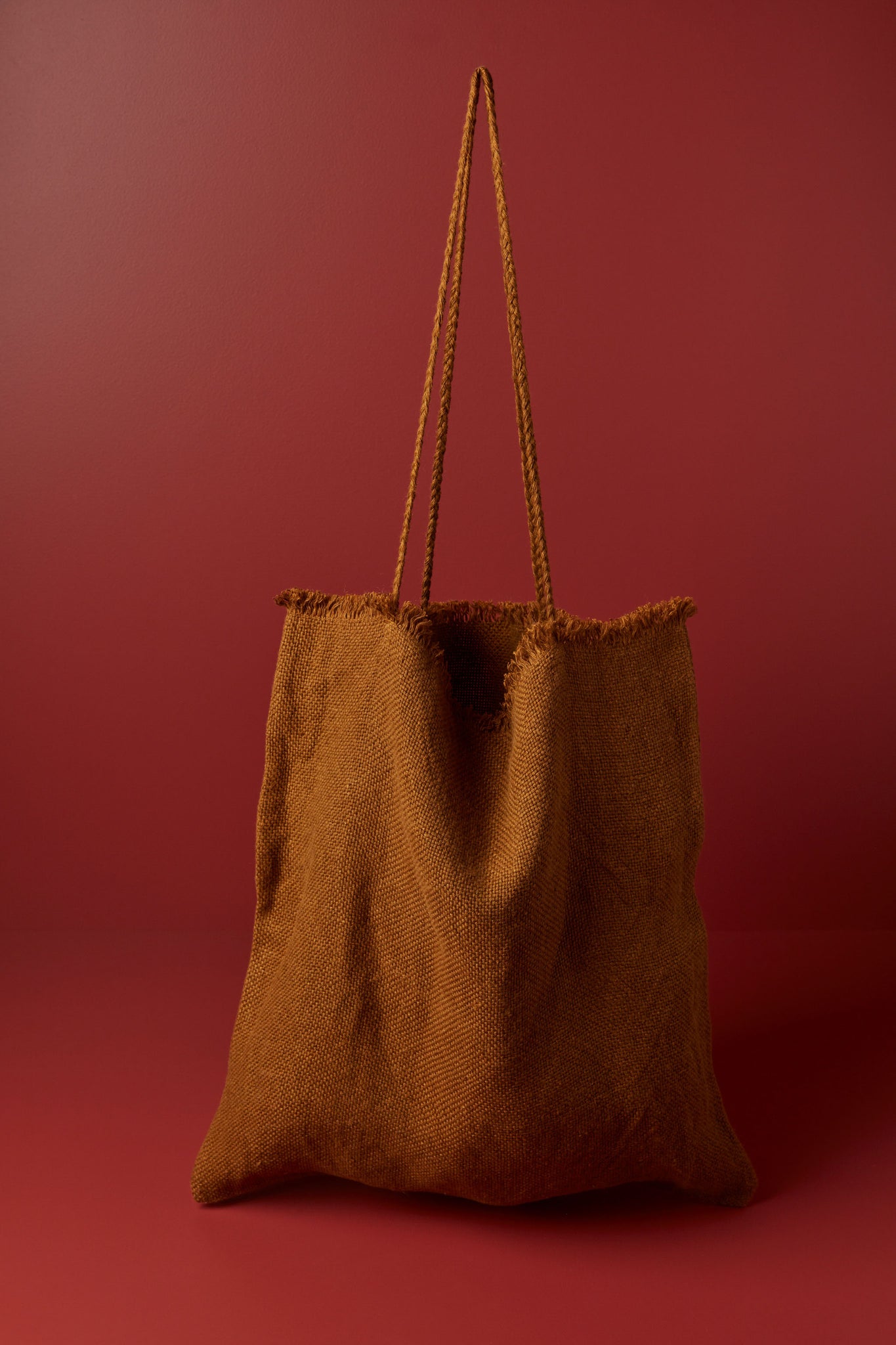 Sundance Studio - Woven bag, Rust