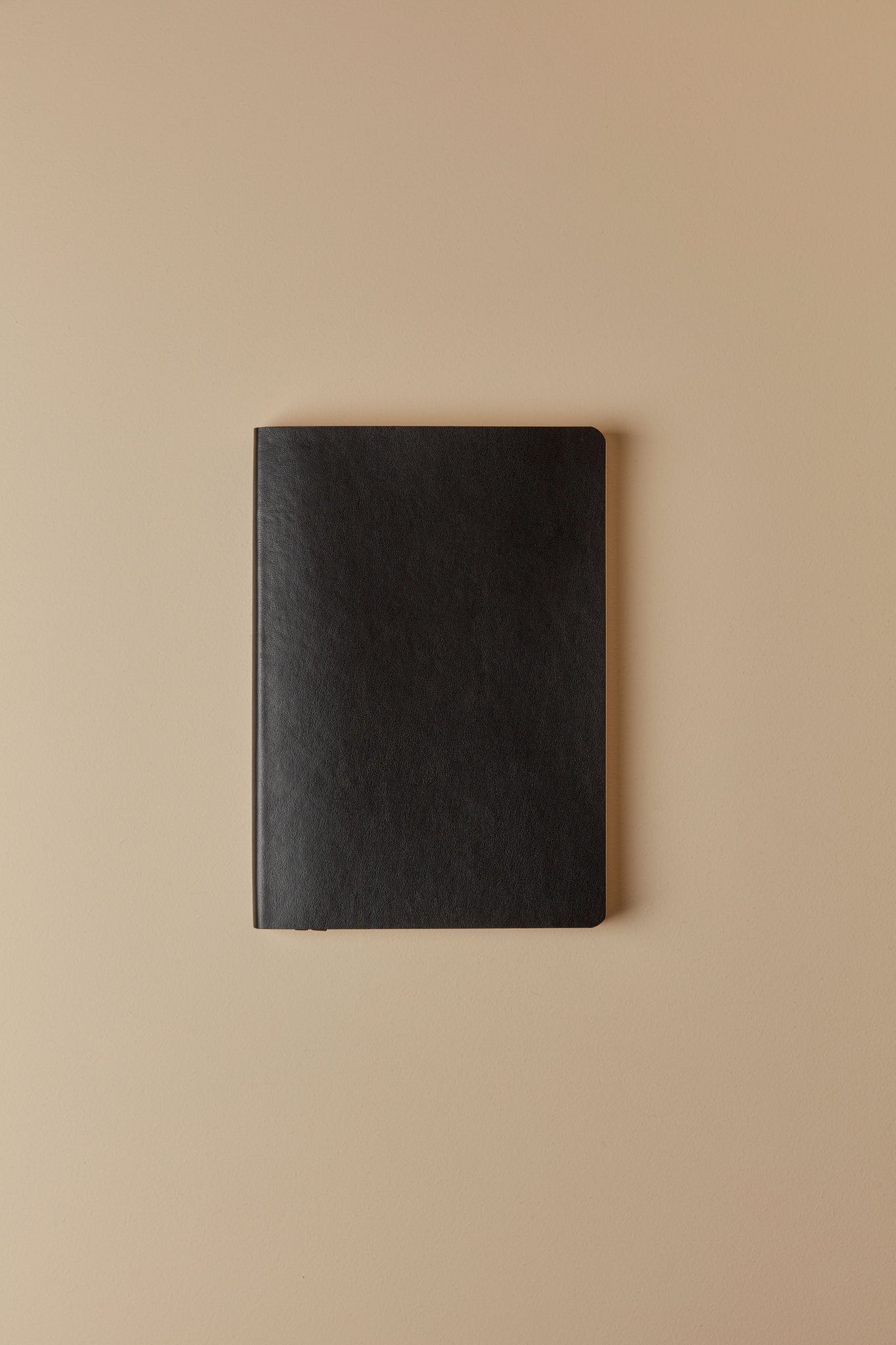 An Organised Life - A5 Vegan Leather Notebook, Black
