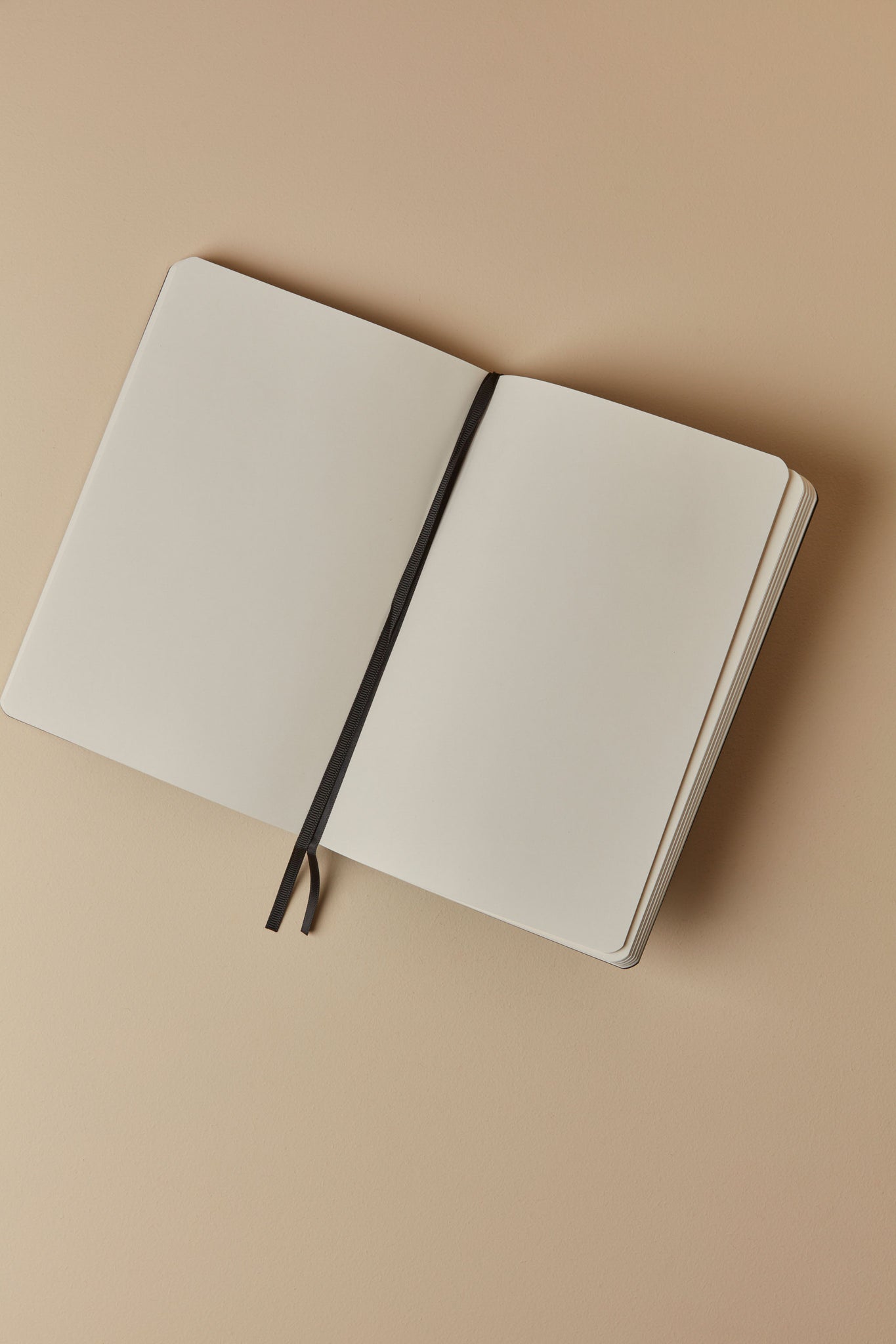 An Organised Life - A5 Vegan Leather Notebook, Black