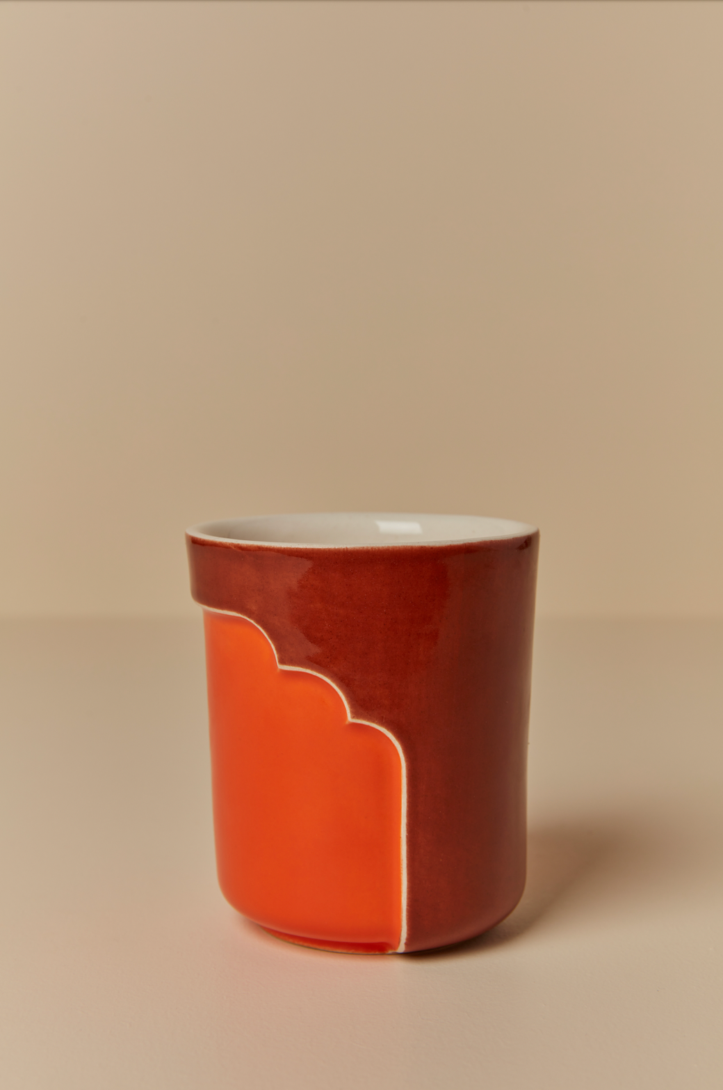 Yuro Cuchor – 70's Cup, Light Brown and Orange