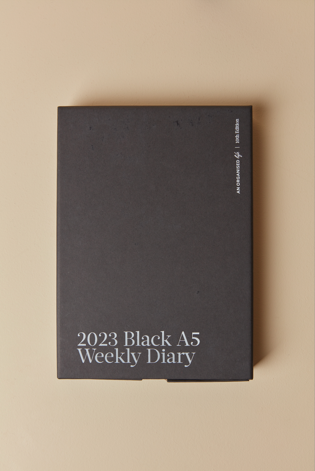 An Organised Life - 2023 A5 Weekly Diary, Black
